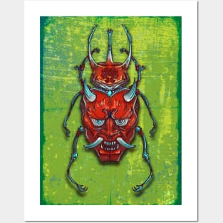 Oni Beetle Posters and Art